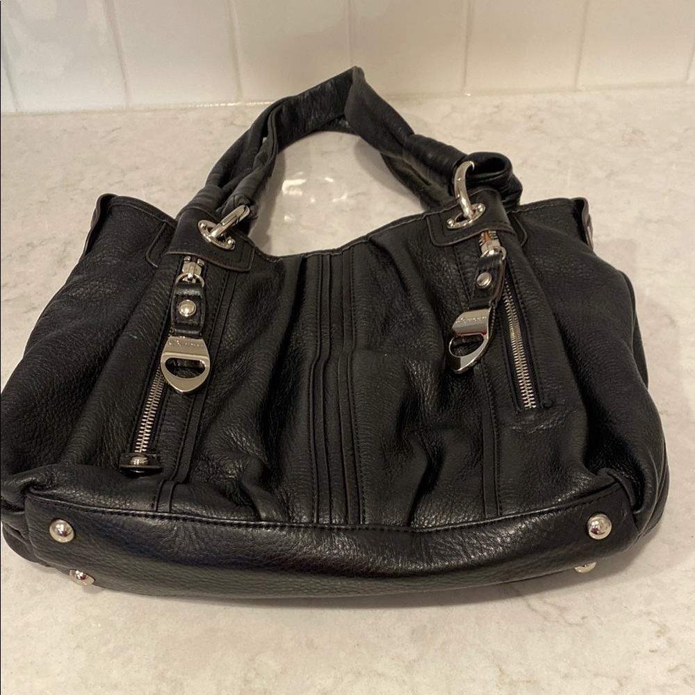 Black Leather Women's Bag